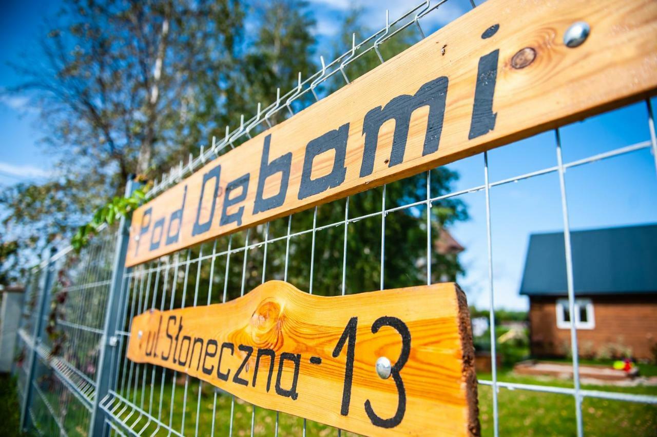Pod Debami Wicie- Domki Drewniane Nad Morzem Wicie  Exterior foto