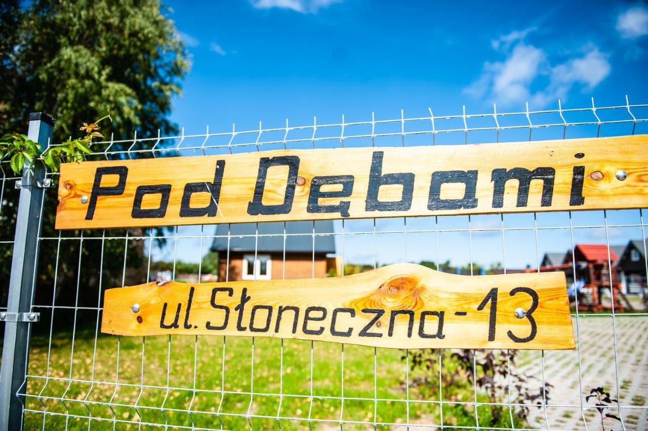 Pod Debami Wicie- Domki Drewniane Nad Morzem Wicie  Exterior foto